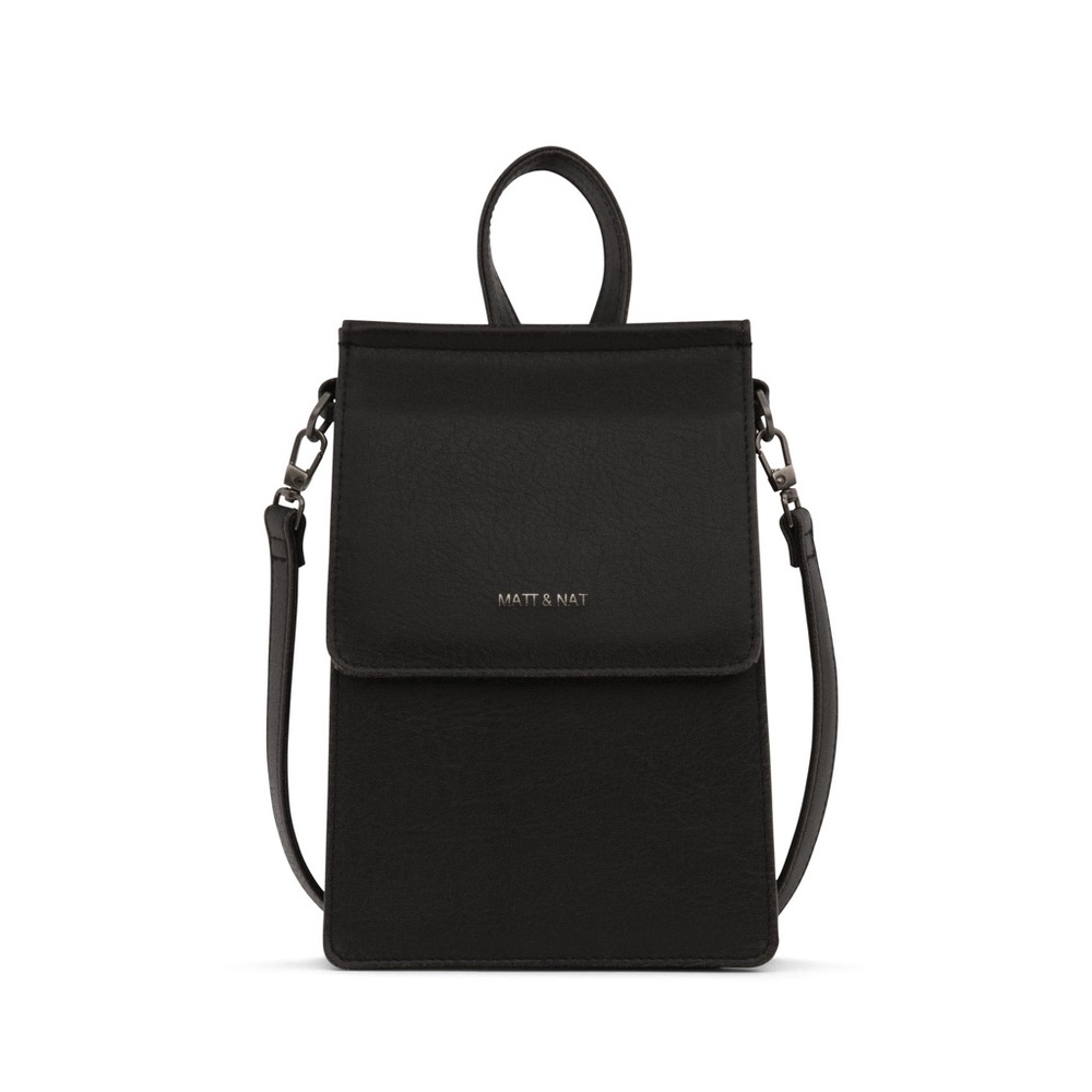 Matt & Nat Black Crossbody Bag
